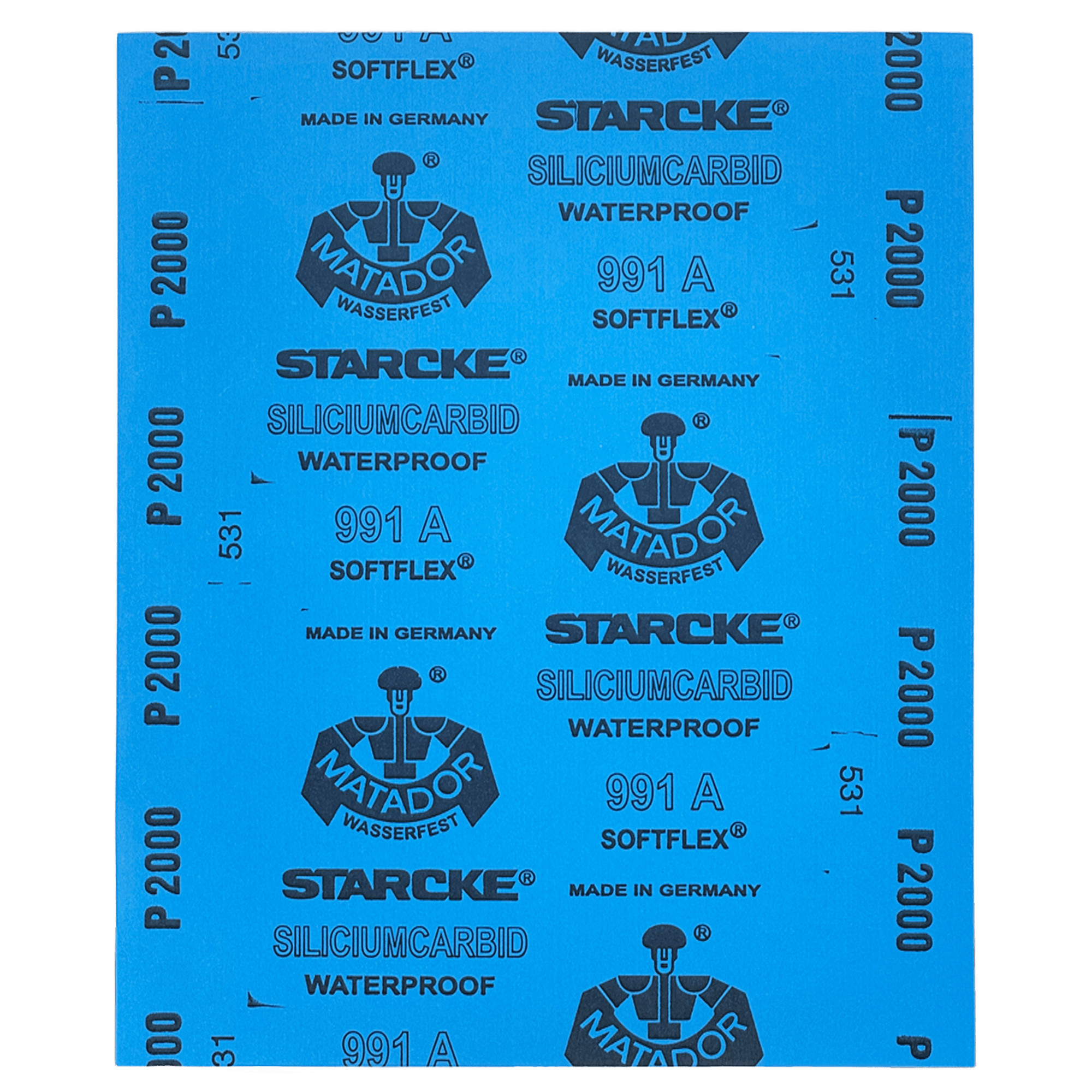 APP M991 MATADOR Абразивная водостойкая бумага 230x280мм превью #2