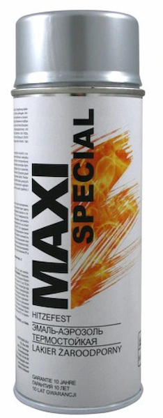 MAXICOLOR SPECIAL Аэрозольная эмаль термостойкая 400мл