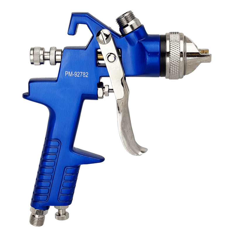 РУССКИЙ МАСТЕР РМ-92782 Краскопульт 827 HVLP верхний бачок дюза 1,4мм