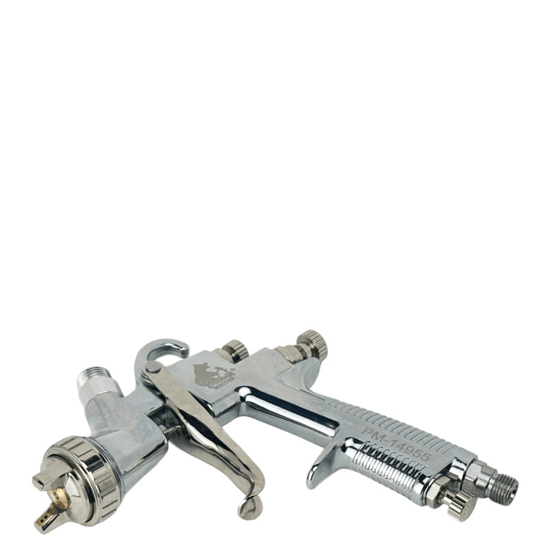 РУССКИЙ МАСТЕР РМ-14955 Краскопульт K400 LVLP верхний бачок дюза 1,3мм