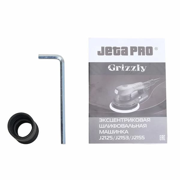 JETA PRO J2155 GRIZZLY Шлифовальная электрическая машинка с бесщеточным электродвигателем 5мм превью #2