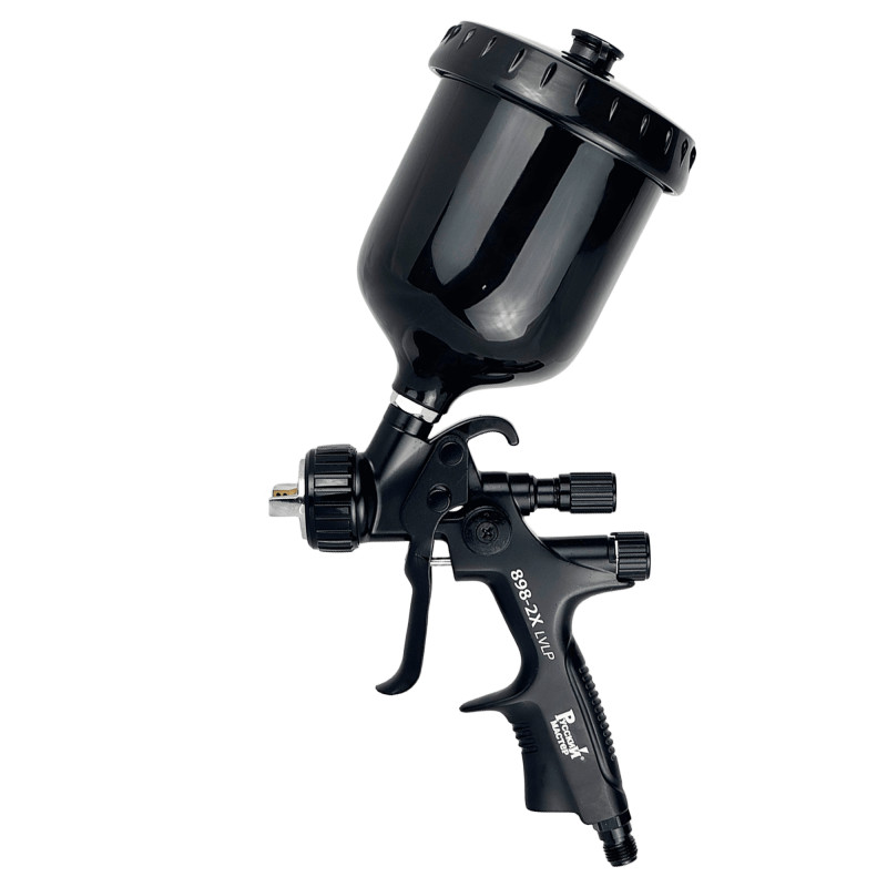 РУССКИЙ МАСТЕР РМ-385513 Краскопульт 898-2X LVLP верхний бачок дюза 1,4мм