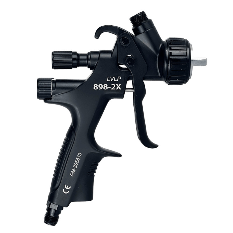 РУССКИЙ МАСТЕР РМ-385513 Краскопульт 898-2X LVLP верхний бачок дюза 1,4мм