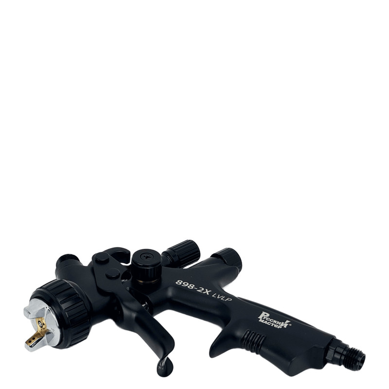 РУССКИЙ МАСТЕР РМ-385513 Краскопульт 898-2X LVLP верхний бачок дюза 1,4мм