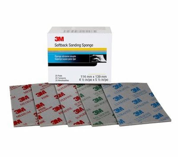 3M Softback абразивная губка (Ultrafine, Superfine, Fine)