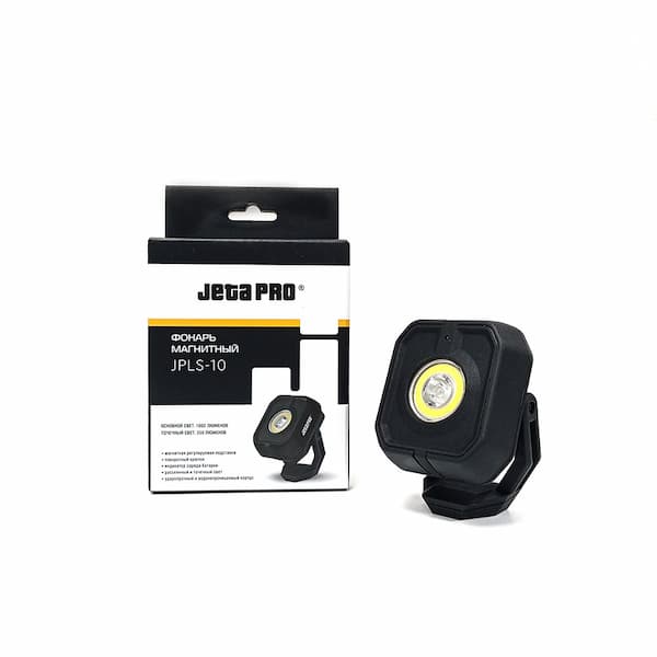 JETA PRO JPLS-10 Светодиодный аккумуляторный фонарик с магнитным держателем превью #3