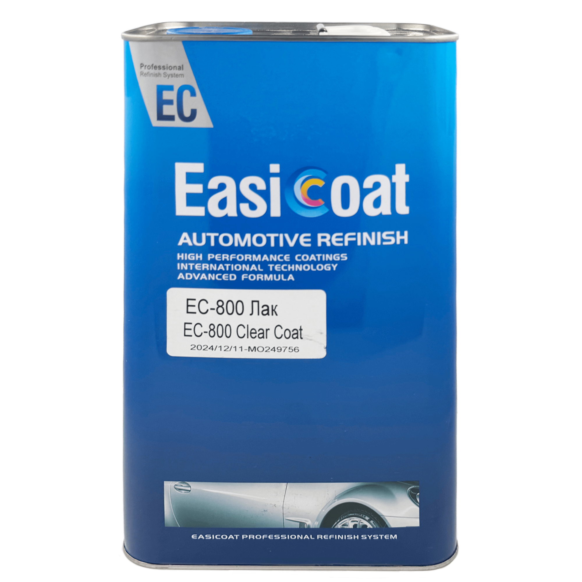 EASICOAT EC-800 Clear Coat Акриловый лак 5л + 2.5л (EC-802 отвердитель)
