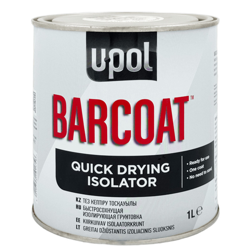 U-POL BARCOAT QUICK DRYING ISOLATOR 1K Грунт изолятор 1л