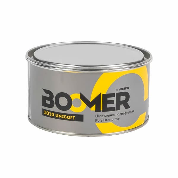 BOOMER 1010 UNISOFT Шпатлевка полиэфирная универсальная 1,8 + 0,045 кг