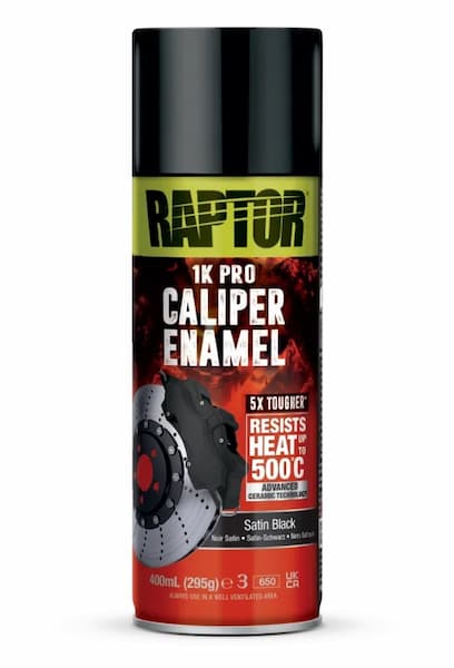 U-POL RAPTOR 1K CALIPER ENAMEL Краска для суппортов аэрозоль 360мл превью #2