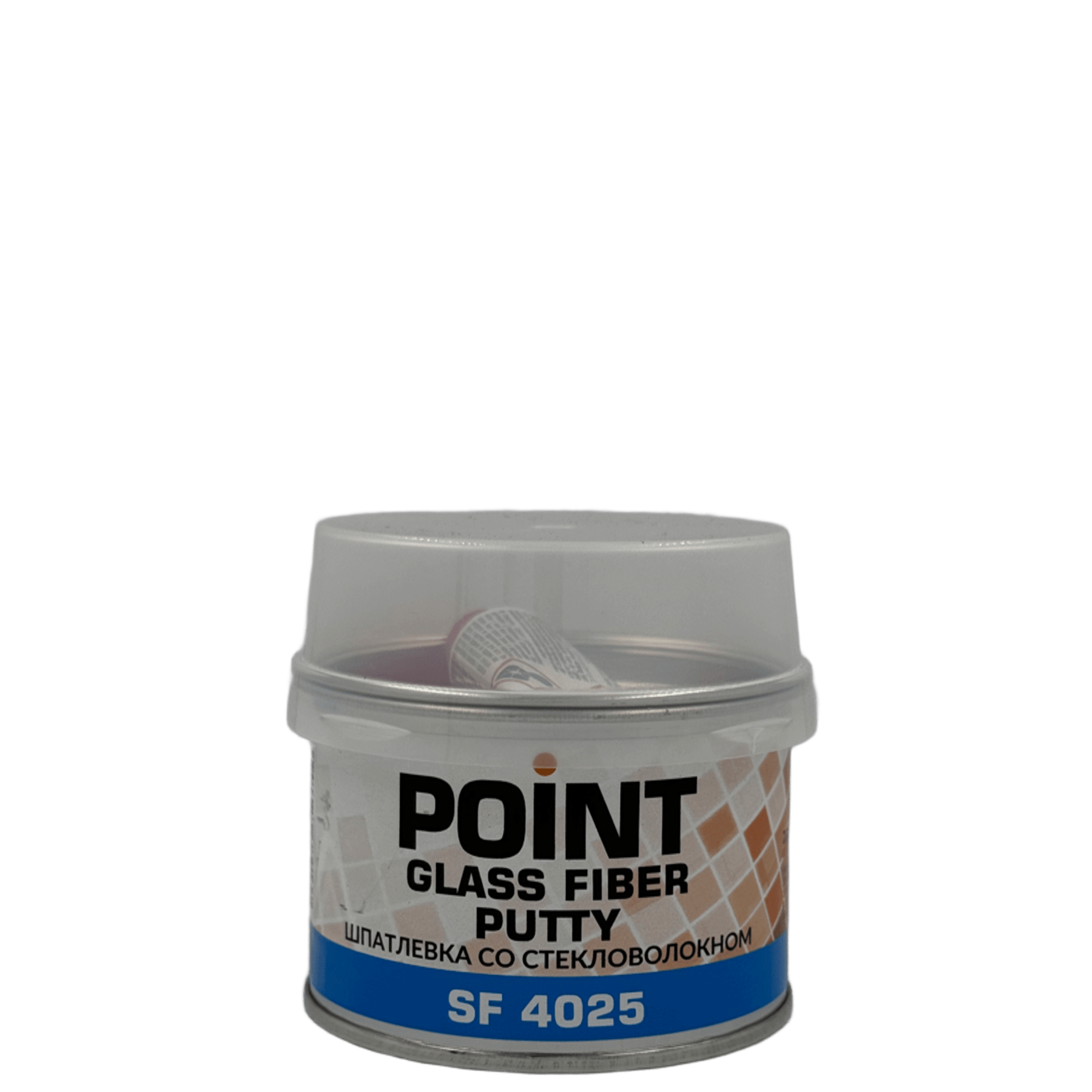 POINT SF4025 GLASS FIBER PUTTY Шпатлёвка со стекловолокном 0.2кг