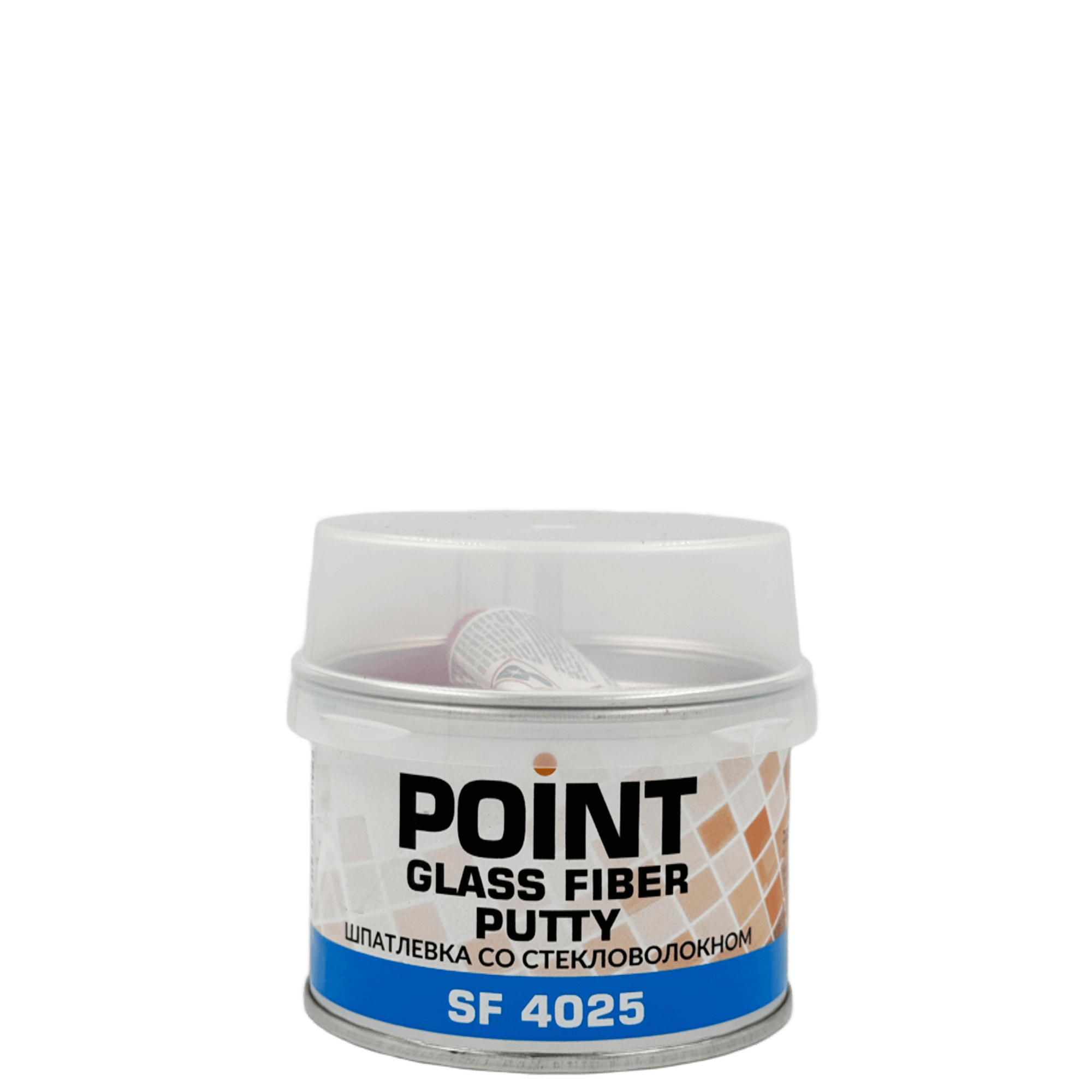 POINT SF4025 GLASS FIBER PUTTY Шпатлёвка со стекловолокном 0.2кг