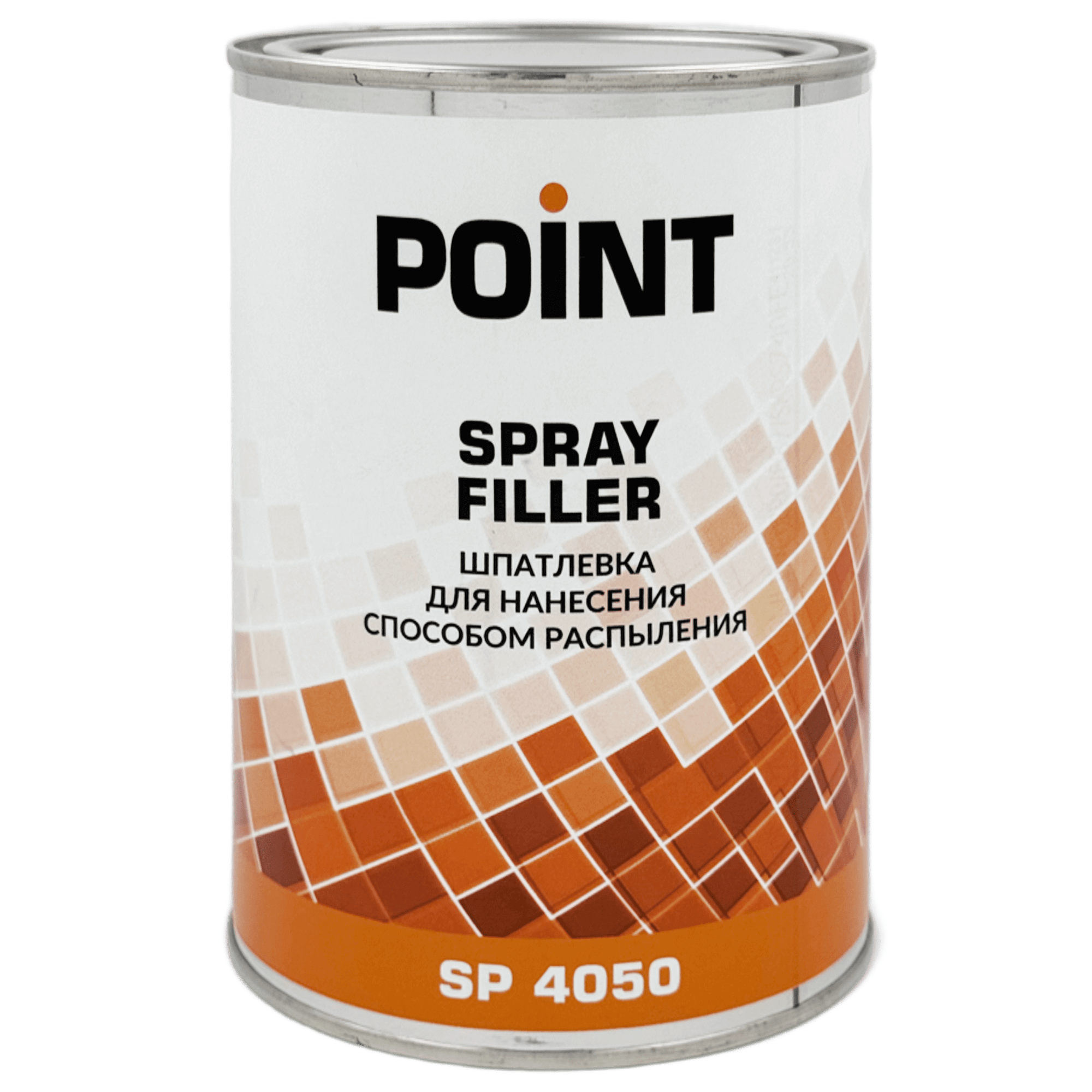 POINT SP4050 SPRAY FILLER Шпатлёвка жидкая 0,75л + 50 мл (Отвердитель)