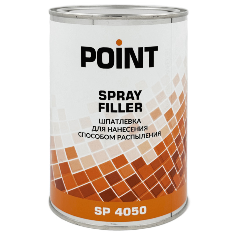 POINT SP4050 SPRAY FILLER Шпатлёвка жидкая 0,75л + 50 мл (Отвердитель)
