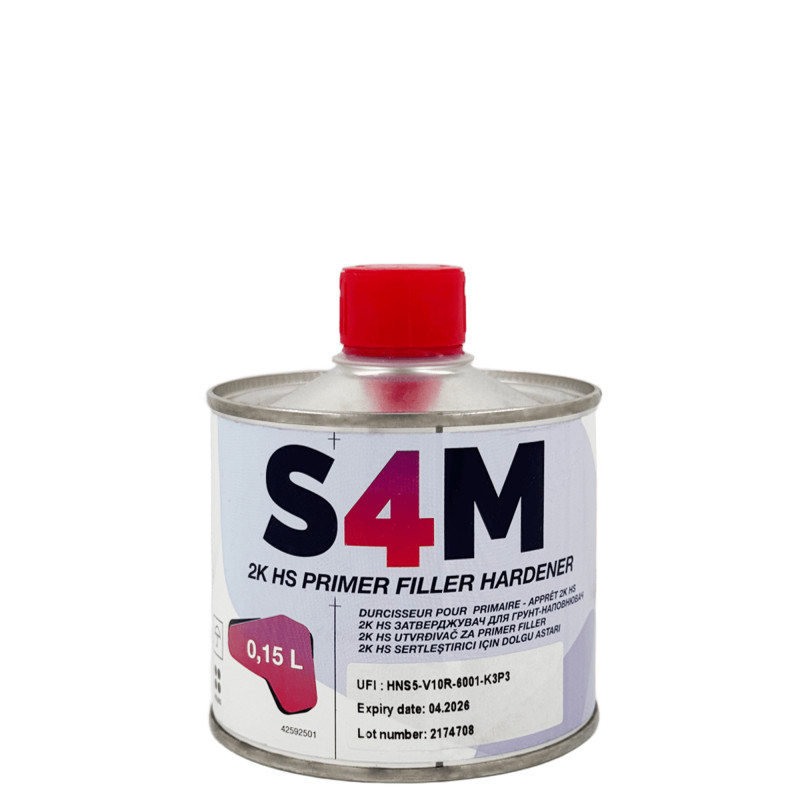 S4M 5:1 2K HS PRIMER FILLER Грунт-наполнитель серый 0,75 л + 0,15л