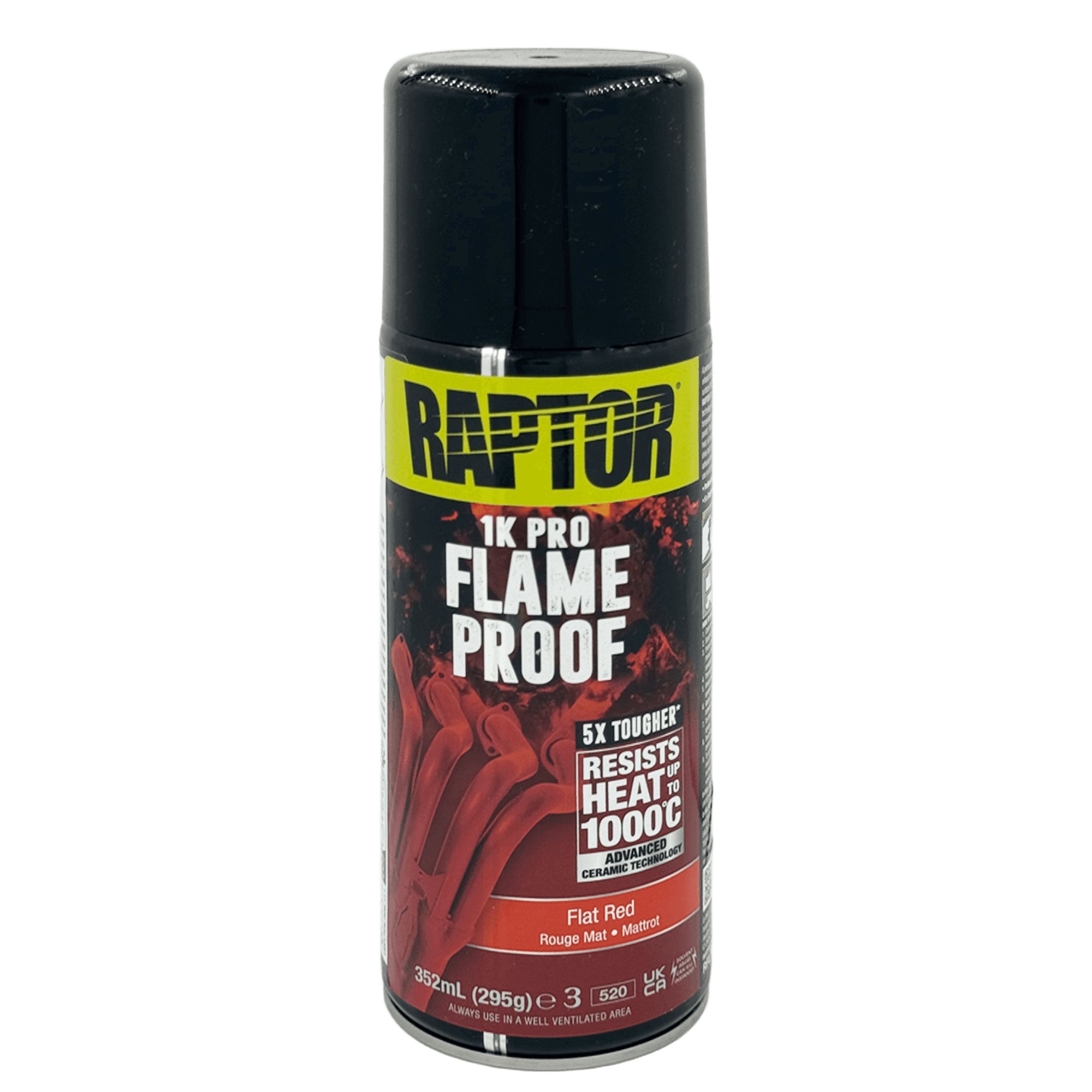 U-POL RAPTOR 1K FLAME PROOF Краска огнестойкая аэрозоль 295г