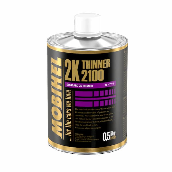 MOBIHEL STANDARD 2К THINNER Разбавитель 0.5л 