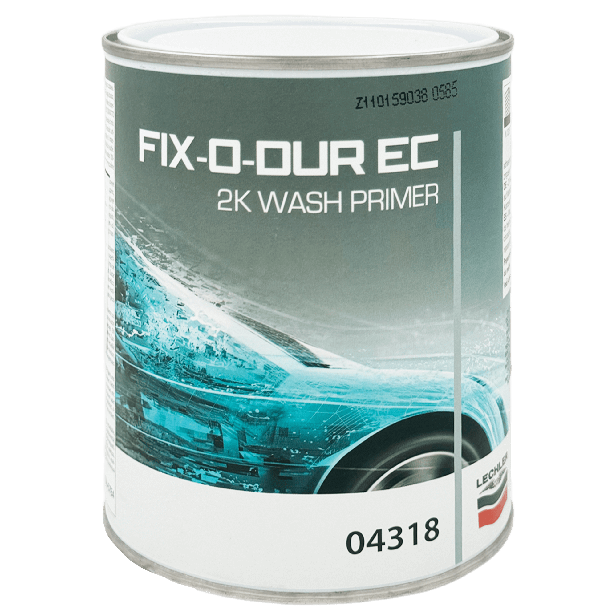 LECHLER 04318 FIX-O-DUR EC 2K WASH PRIMER Антикоррозионный грунт 1л + 1л (00328) превью #1