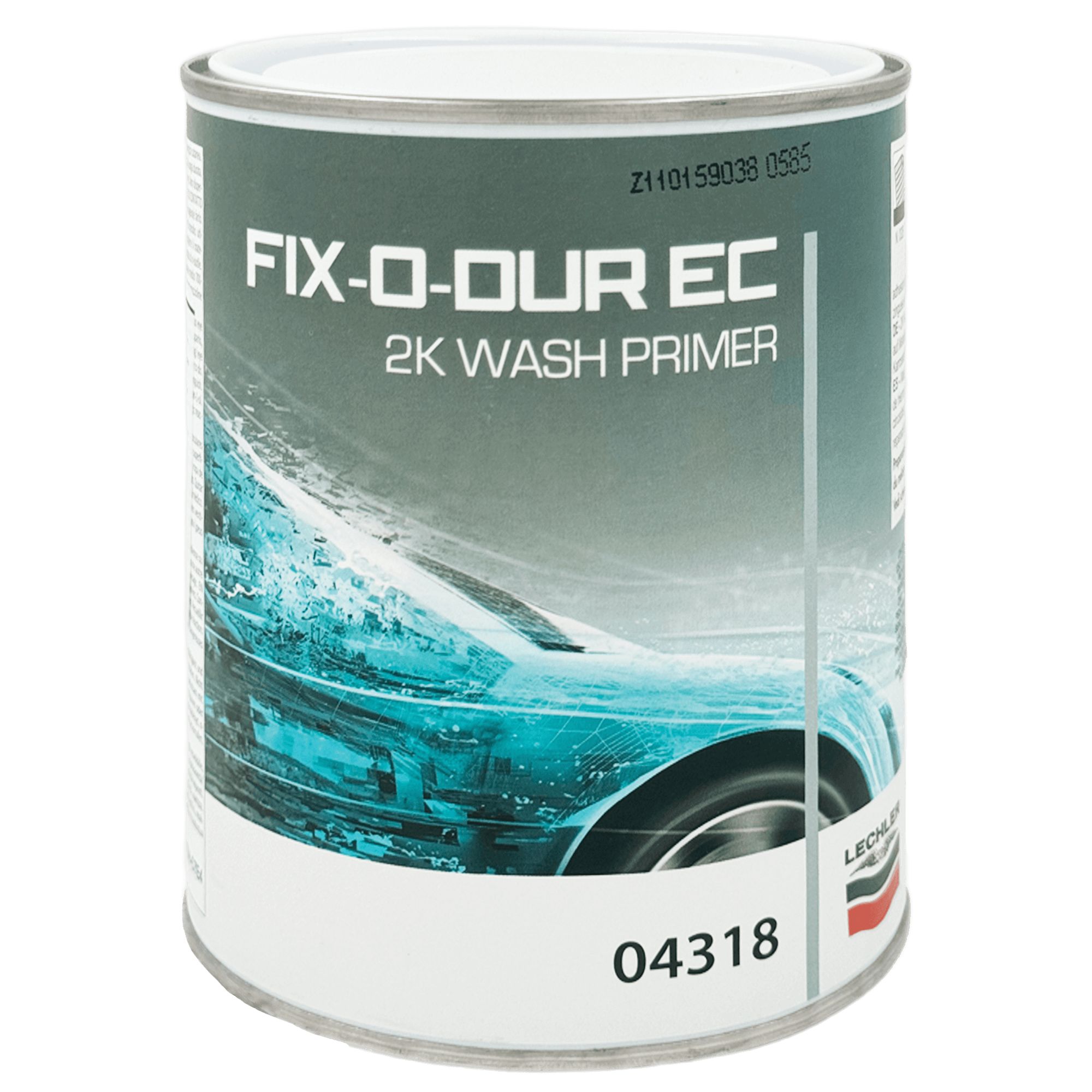 LECHLER 04318 FIX-O-DUR EC 2K WASH PRIMER Антикоррозионный грунт 1л + 1л (00328) превью #1