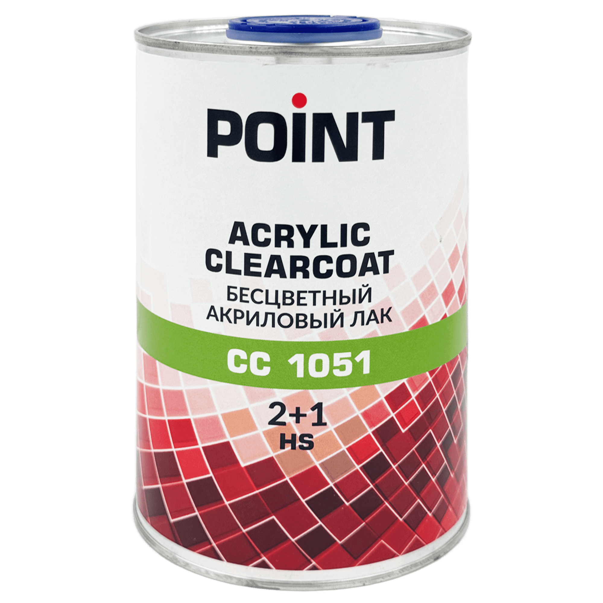 POINT CC1051 ACRYLIC CLEARCOAT 2+1 Лак акриловый 1л + 0,5л (HD1059) превью #1