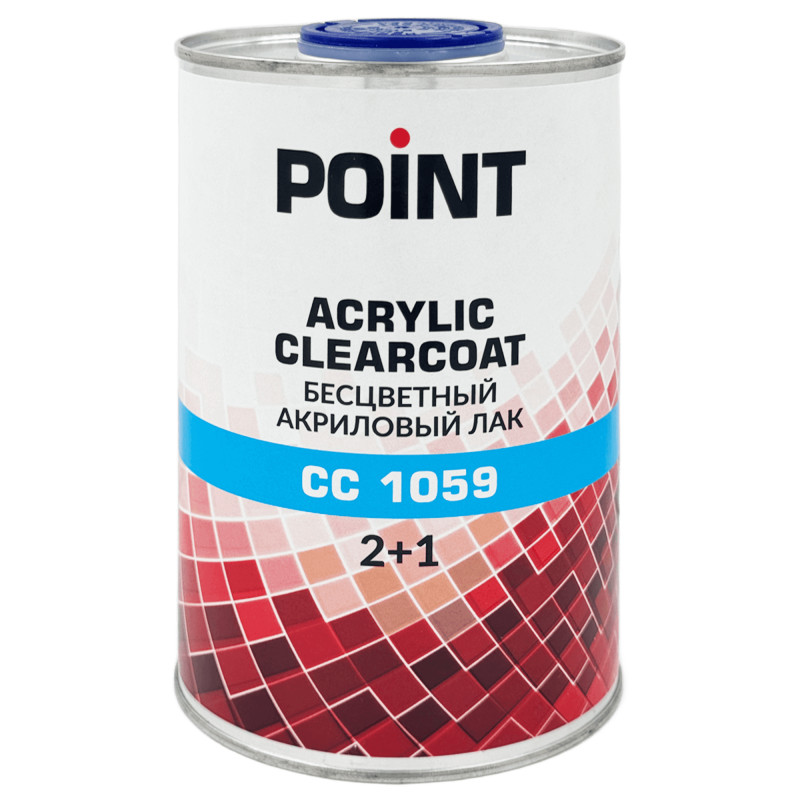 POINT CC1059 ACRYLIC CLEARCOAT 2+1 Лак акриловый 1л + 0,5л (HD1059)