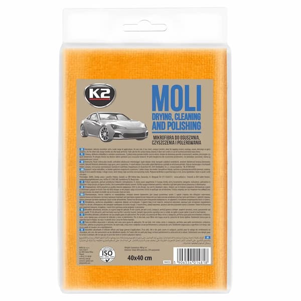 K2 MOLI Салфетка из микрофибры для сушки 40 х 40см превью #1