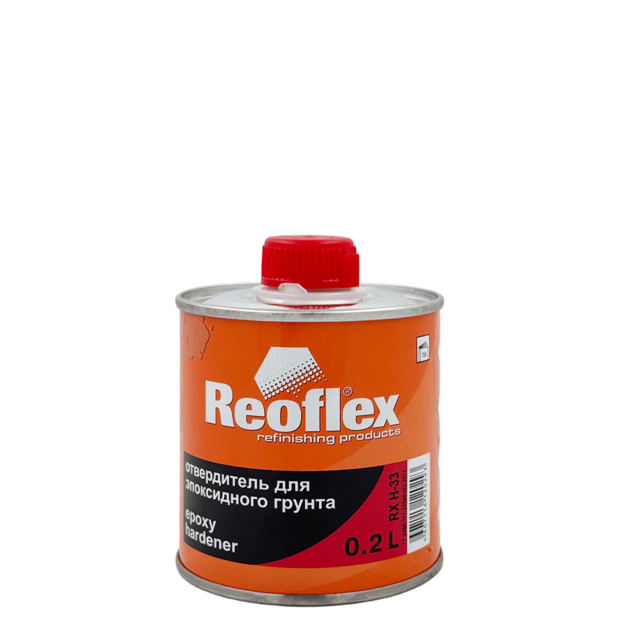 REOFLEX RX P-03 EP Primer Грунт эпоксидный чёрный 0,8л + 0,16л (RX H-33/02) превью #2