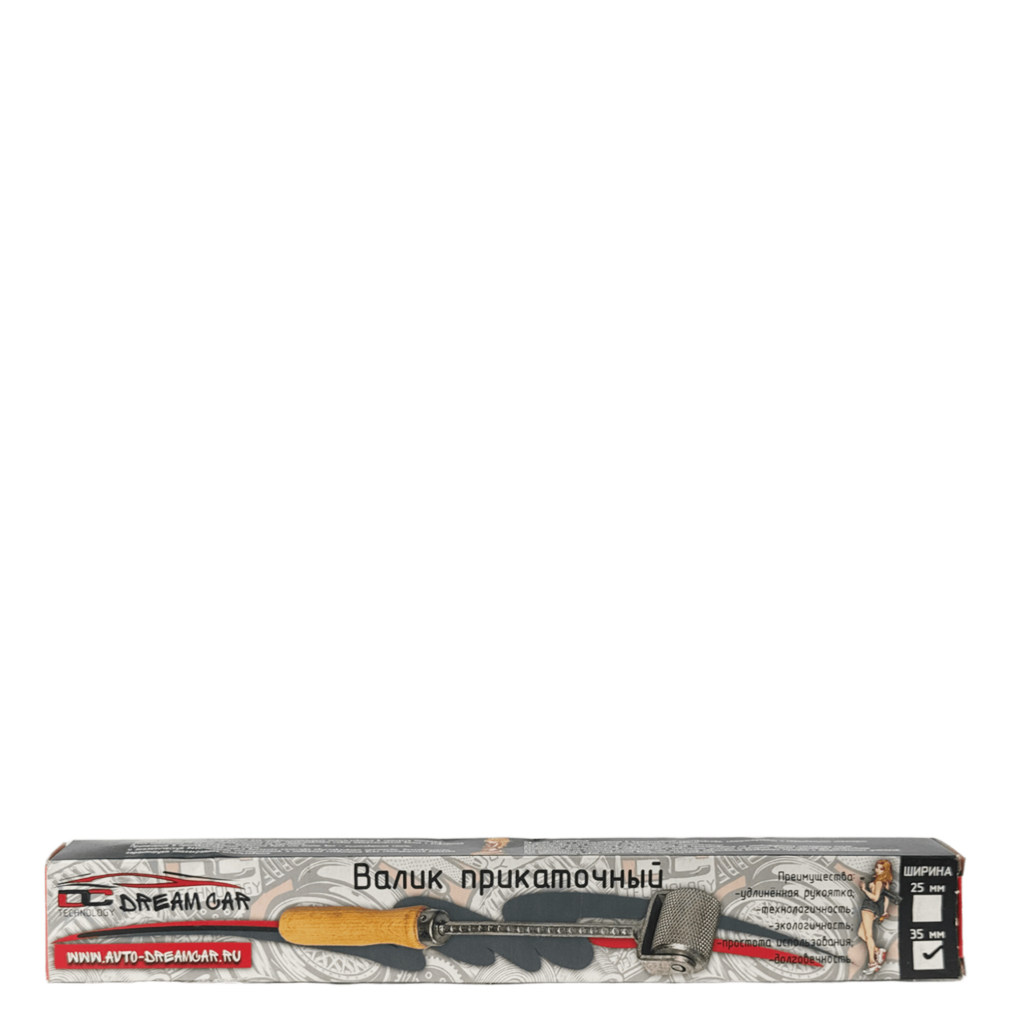 DREAMCAR Валик прикаточный для шумоизоляции удлиненный 35 мм превью #2