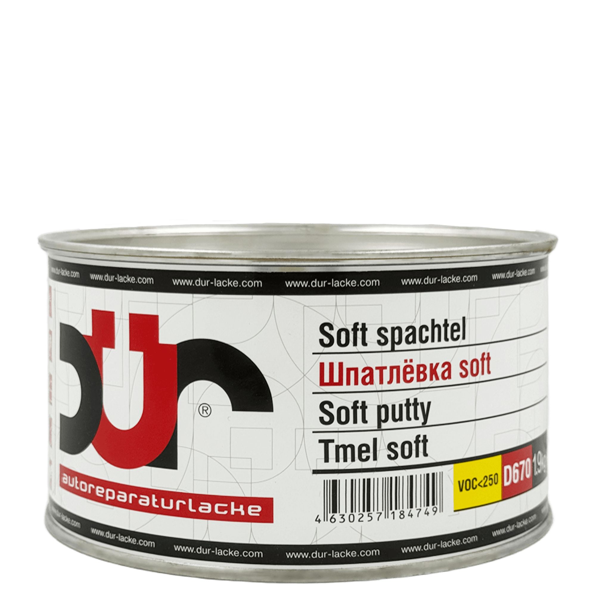 DUR D670 Шпатлевка soft 1,9кг превью #1