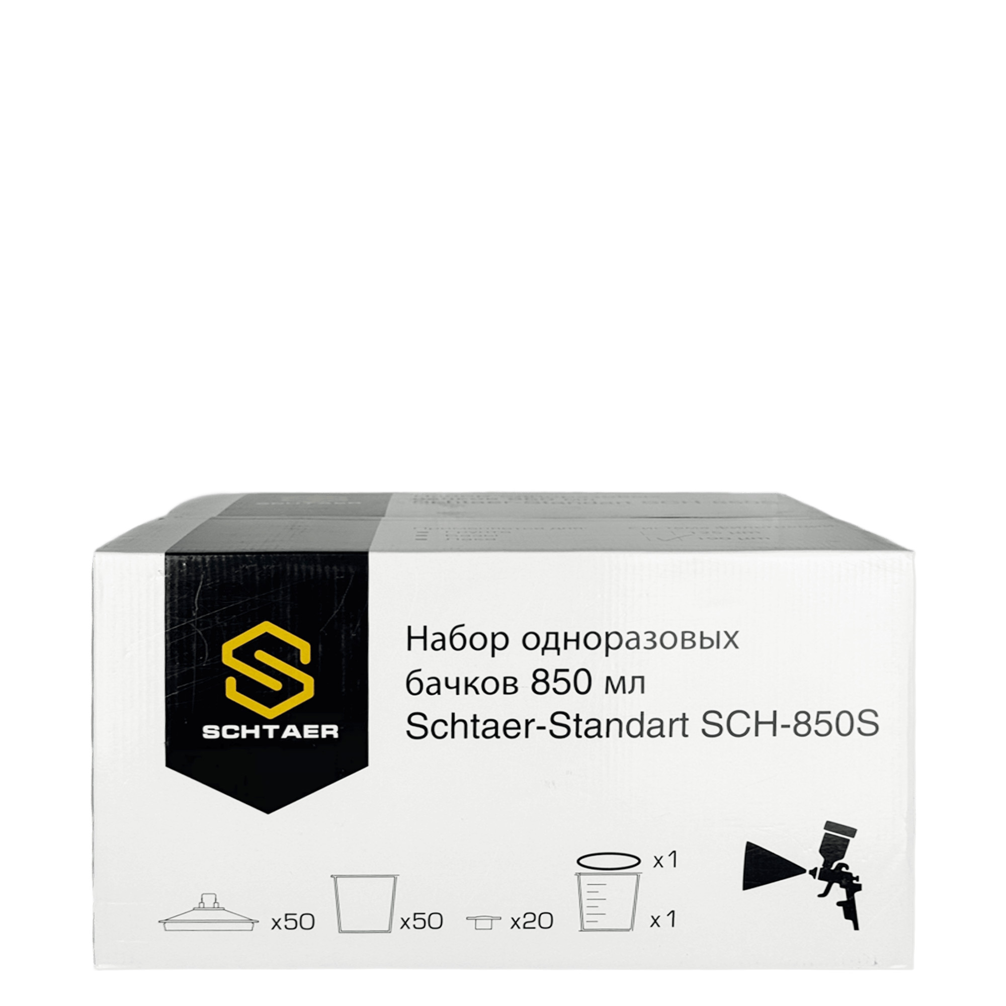 SCHTAER SCH-850S Набор одноразовых бачков для JPPS 850мл (50шт) превью #2
