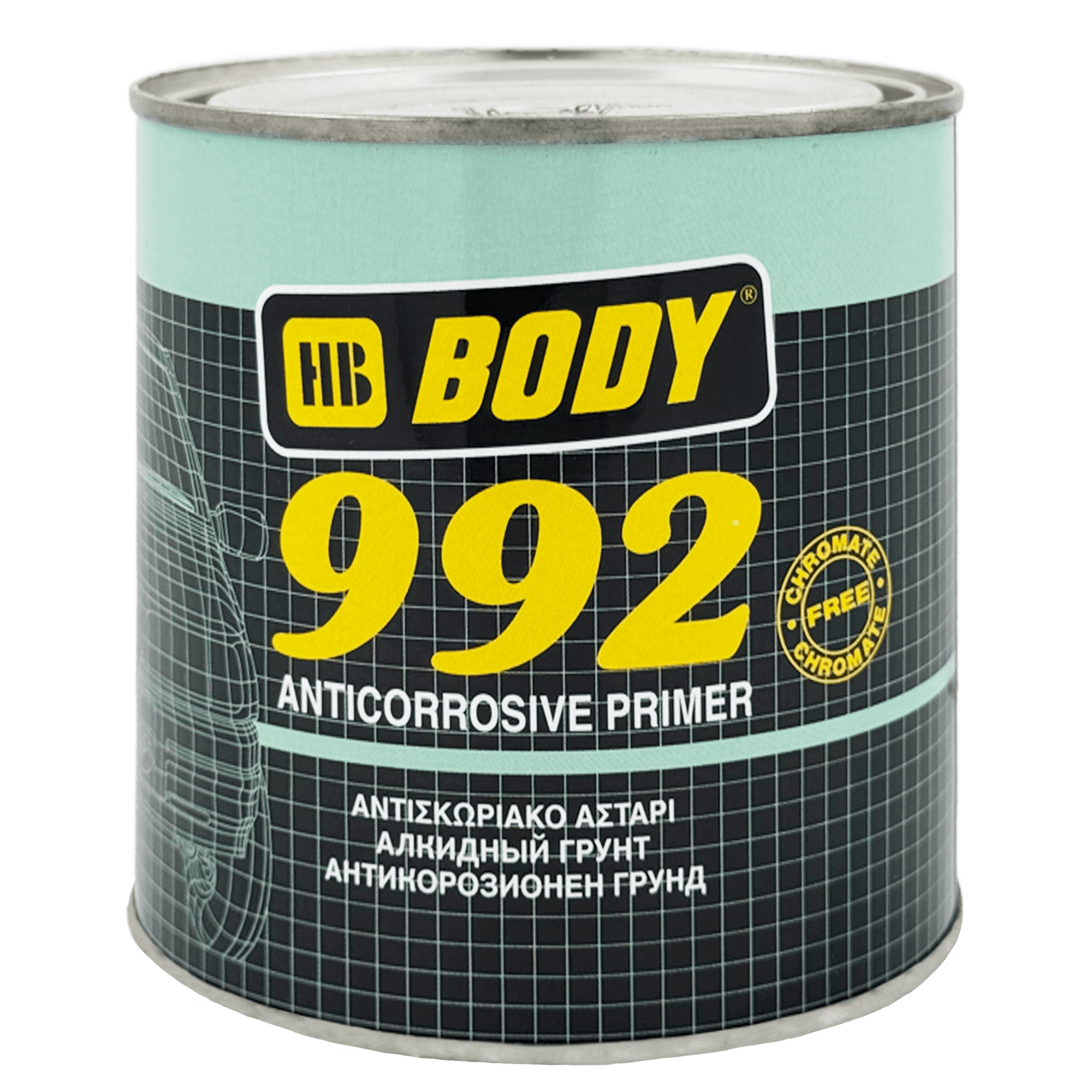 BODY 992 1K Грунт алкидный антикоррозийный 1кг превью #2