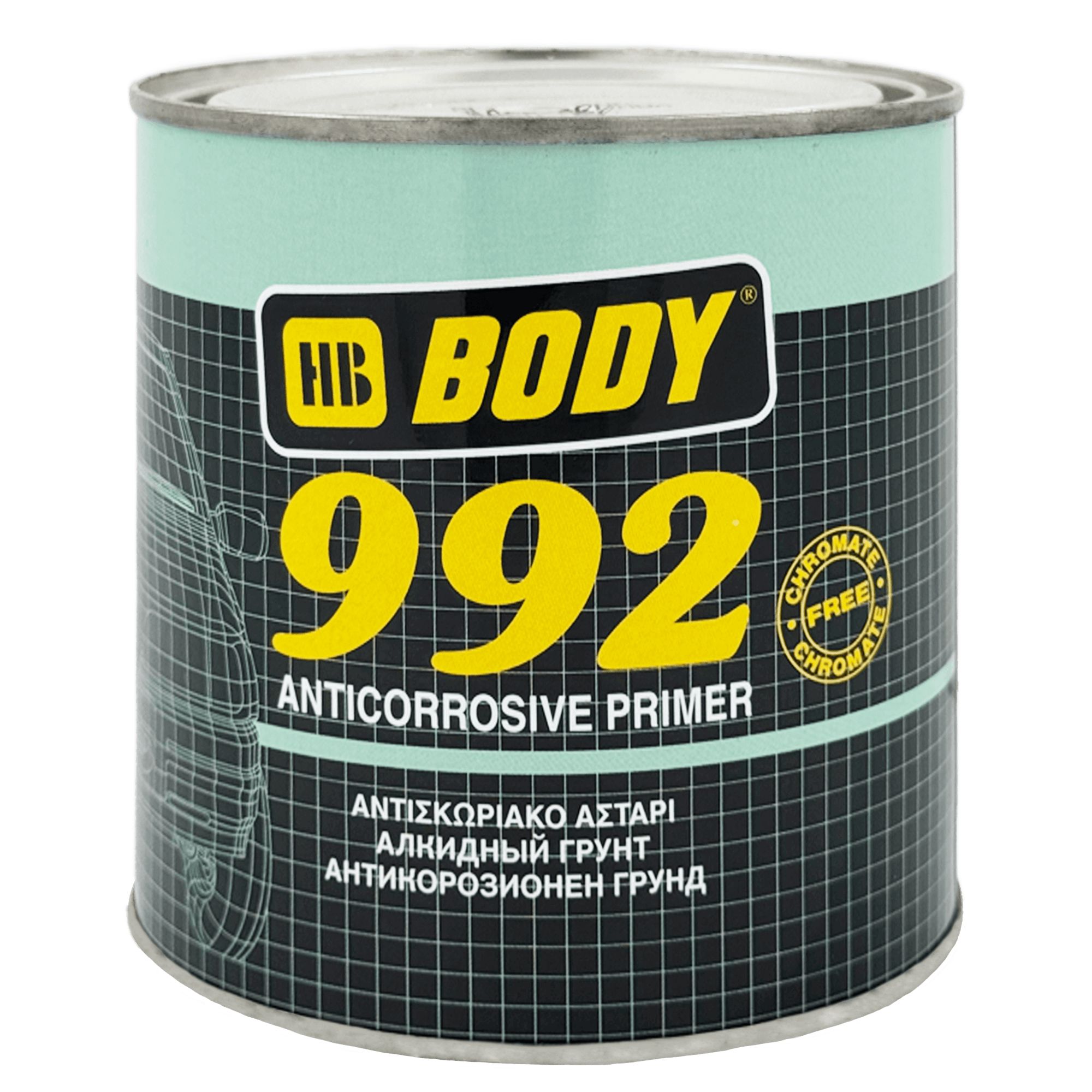 BODY 992 1K Грунт алкидный антикоррозийный 1кг превью #2