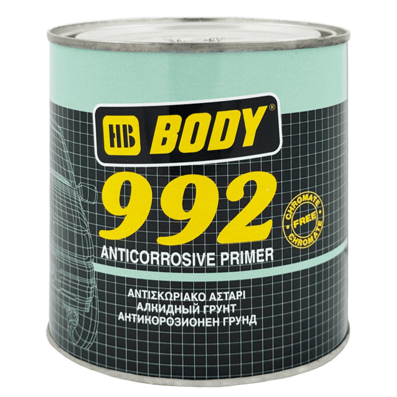 BODY 992 1K Грунт алкидный антикоррозийный 1кг