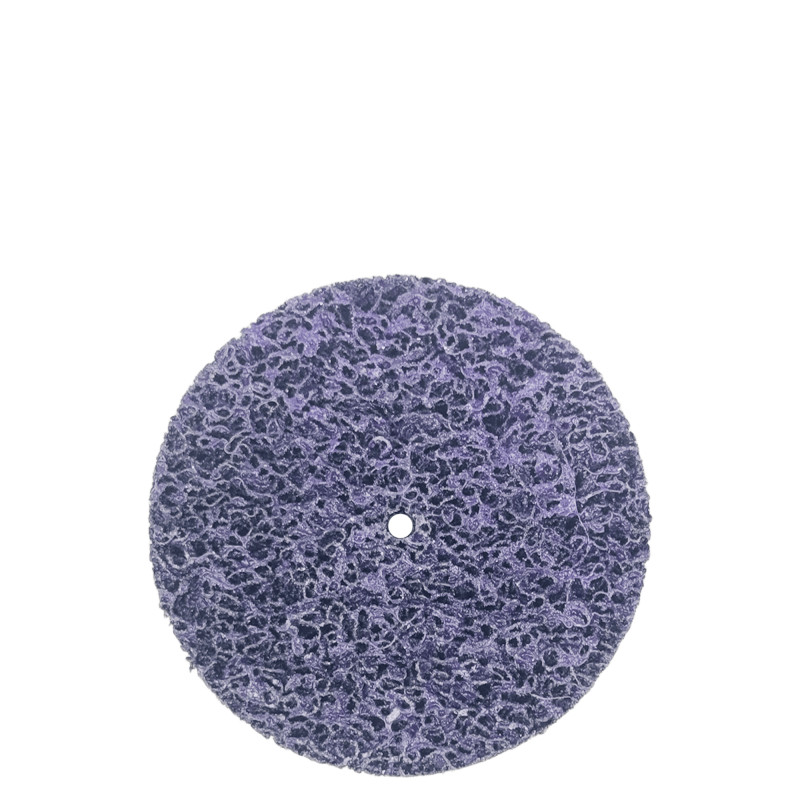Зачистной круг фиолетовый 125мм (коралл для дрели) 