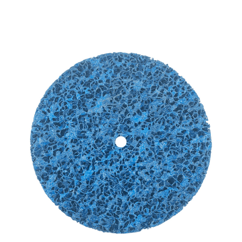 Зачистной круг синий 150мм (коралл для дрели) 