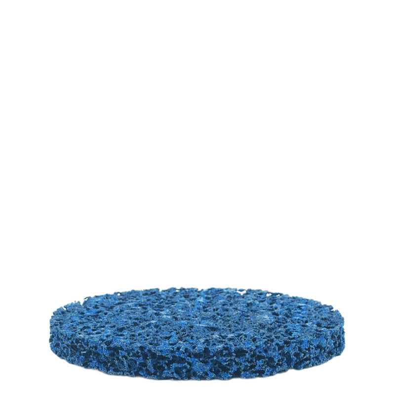 Зачистной круг синий 150мм (коралл для дрели) 