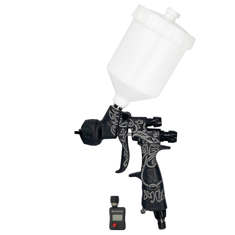 WALCOM GENESI CARBONIO 360 HTE CLEAR (HALO) Пистолет покрасочный