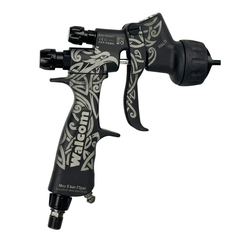 WALCOM GENESI CARBONIO 360 HTE CLEAR (HALO) Пистолет покрасочный