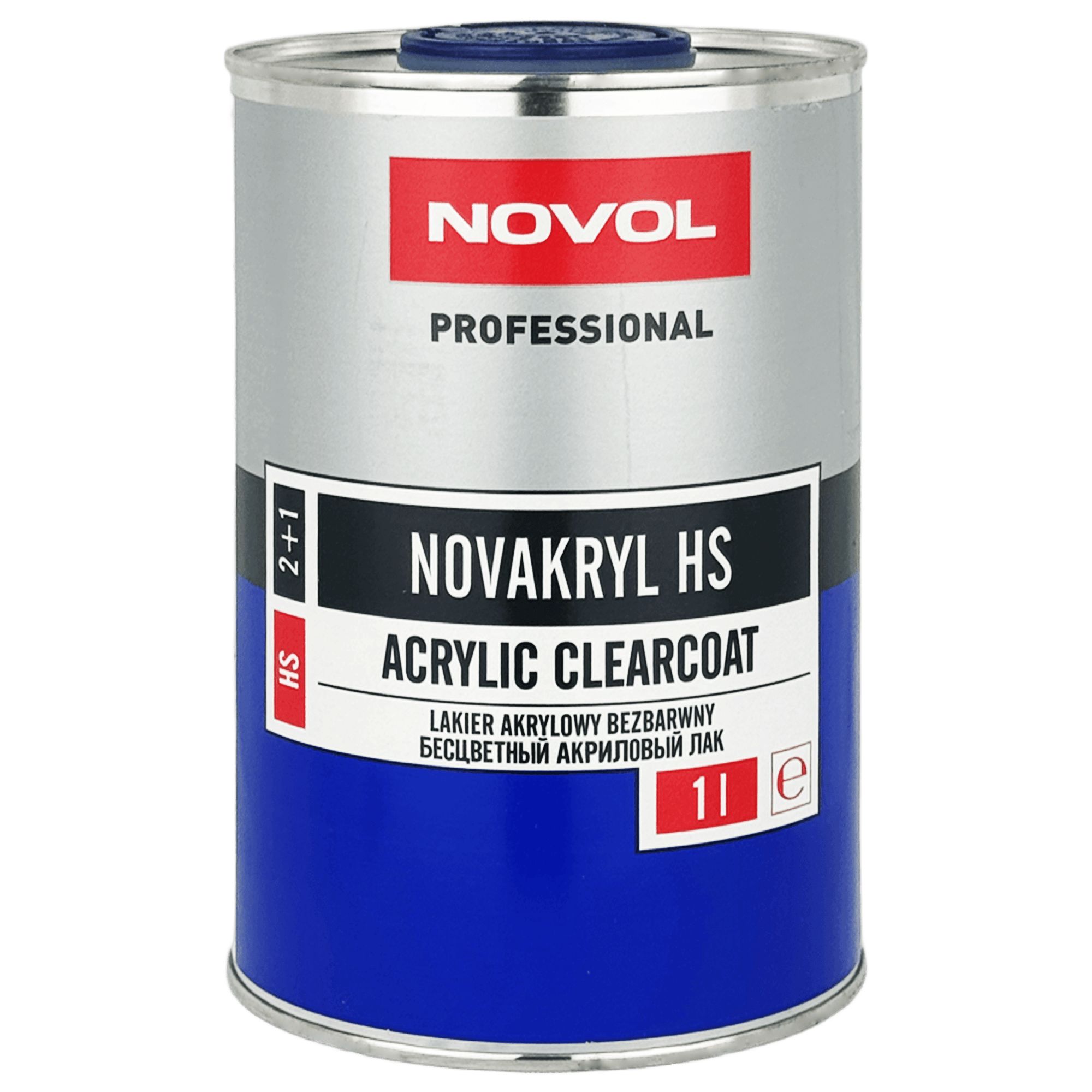NOVOL NOVAKRYL HS Лак акриловый  2+1 1л+0,5л (H5120) превью #1