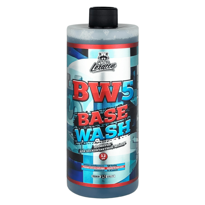 LERATON BW5 Base Wash Шампунь для бесконтактной мойки 1л