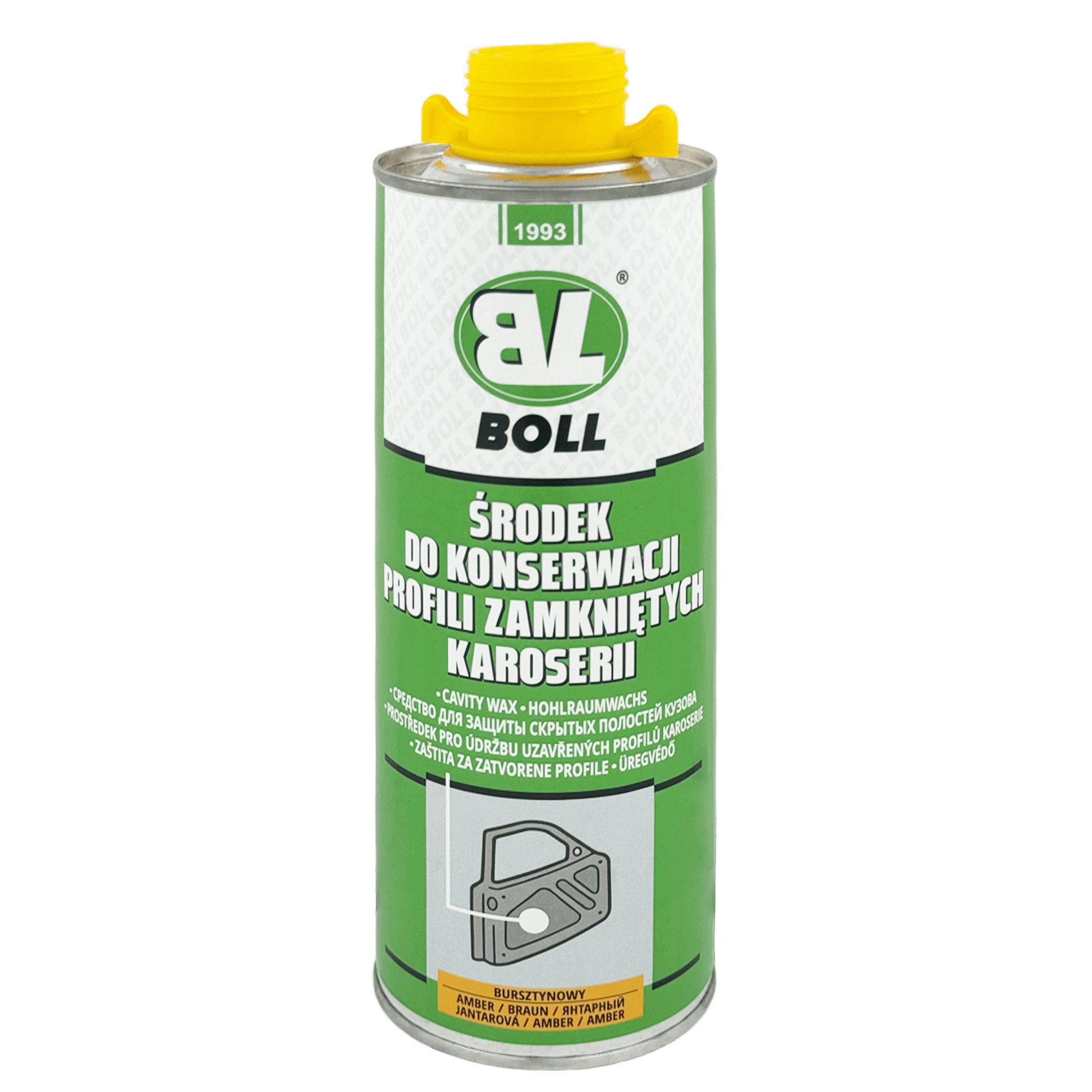 BOLL Средство для ухода за скрытыми профилями кузова янтарный 1л