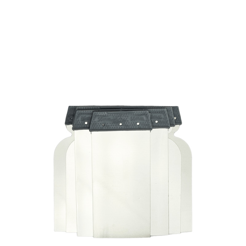 JETA PRO 53002 Набор металлических шпателей с пластиковой ручкой