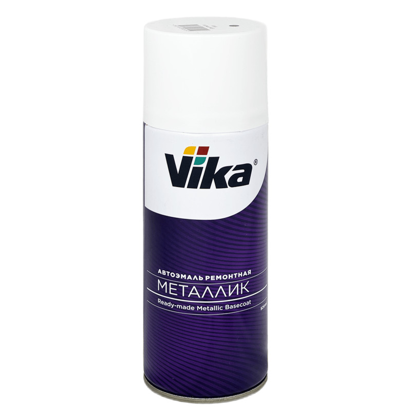 VIKA Ready-made Metallic Basecoat Автоэмаль ремонтная металлик 520мл