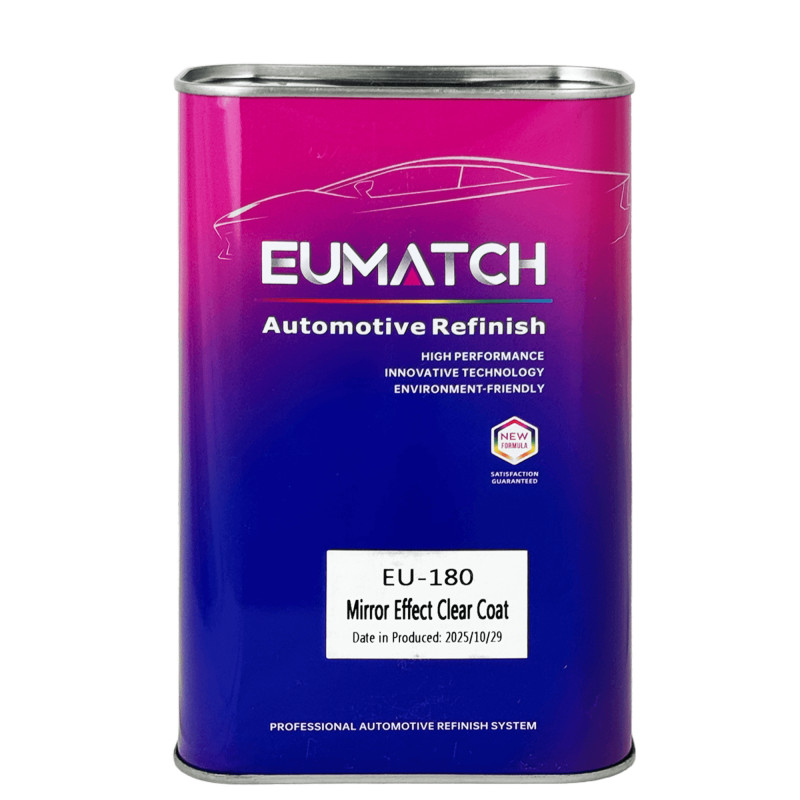 EUMATCH EU-180 Mirror Effect Clear Coat Акриловый лак 1л + 0.5л (EU-280 отвердитель)