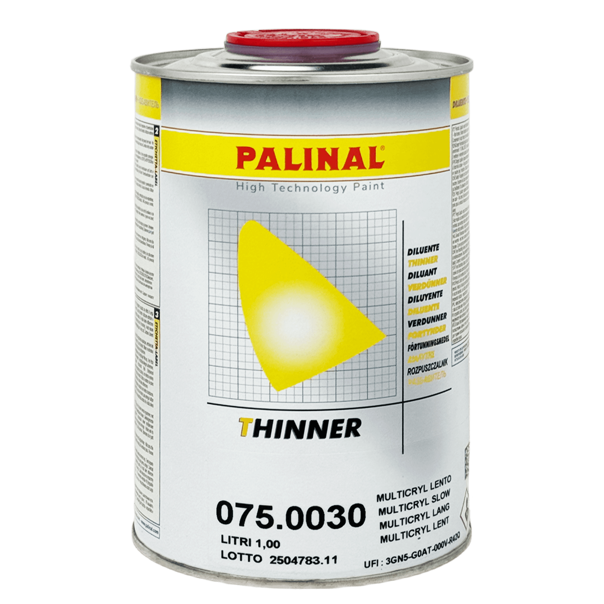 PALINAL 075.0030 2К Разбавитель медленный 1л 