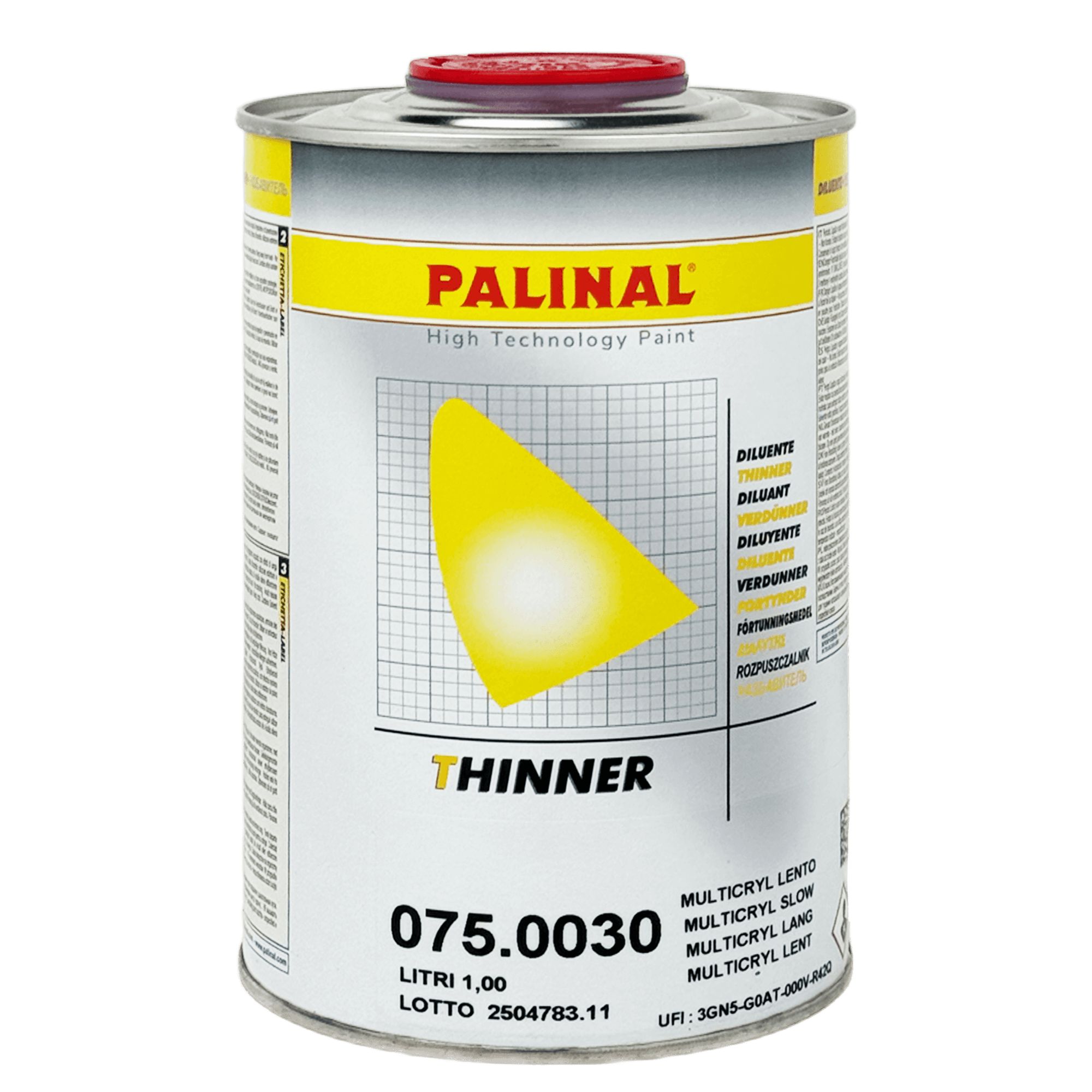 PALINAL 075.0030 2К Разбавитель медленный 1л 