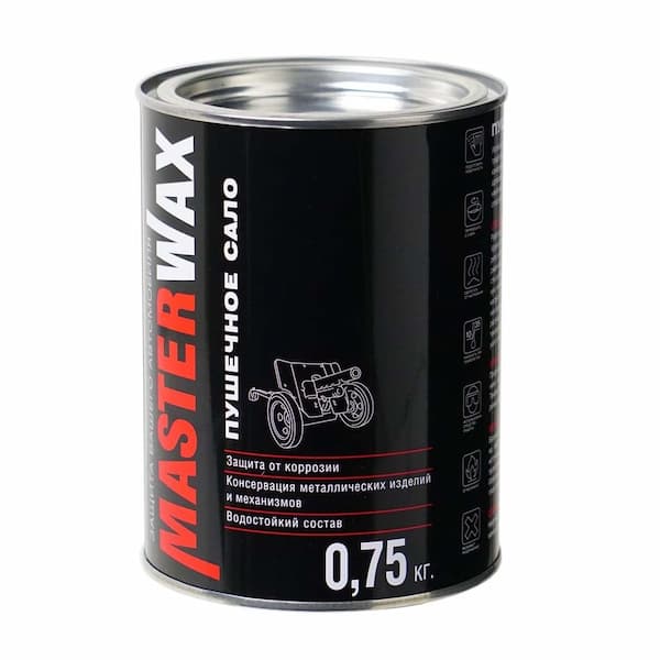 MASTERWAX Сало пушечное железная банка 0.75кг превью #1