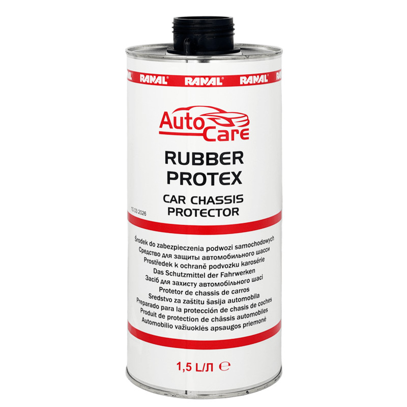 AUTOCARE RUBBER PROTEX Средство для защиты автомобильного шасси 1,5л