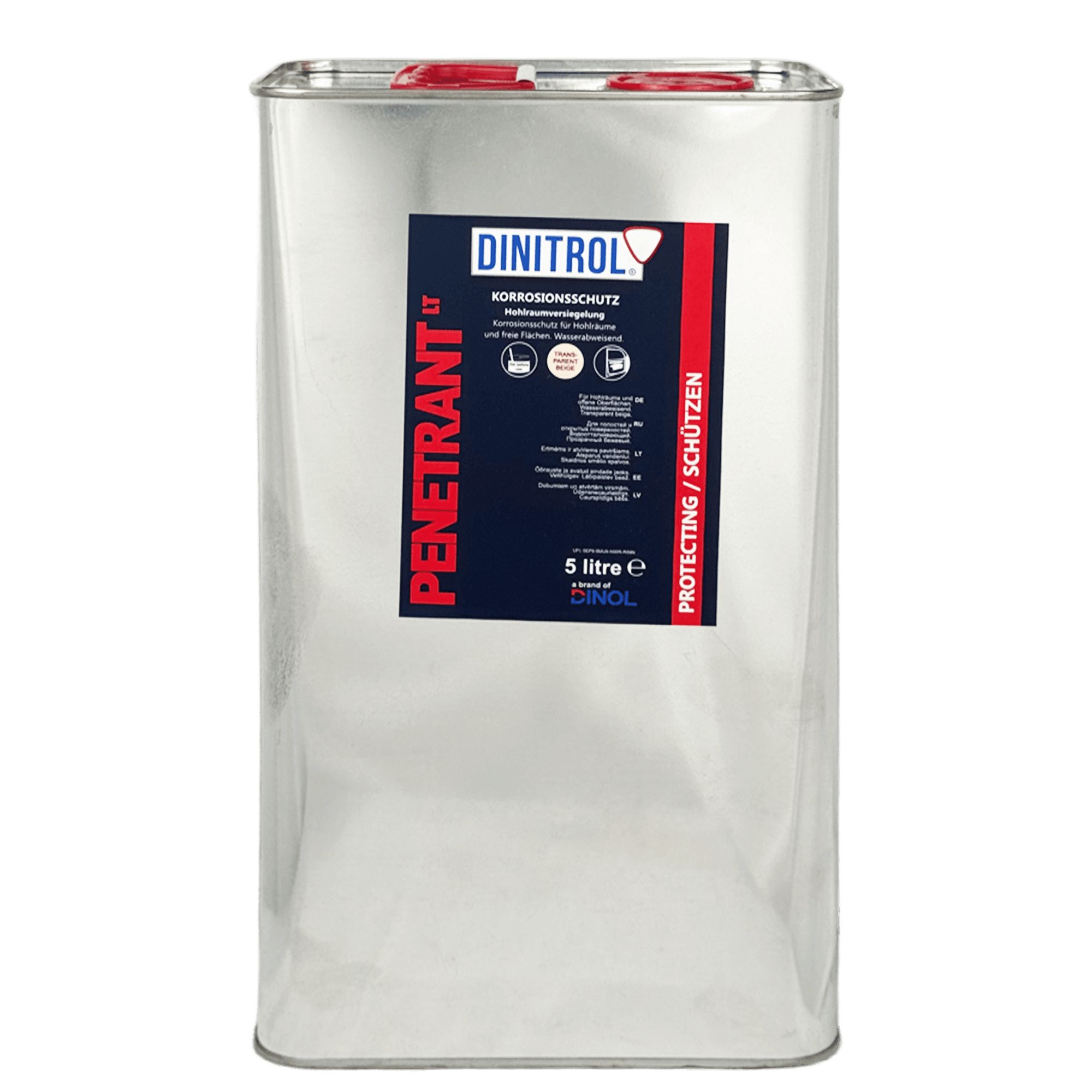 DINITROL Penetrant LT Антикор для скрытых полостей (металлическая банка) 5л