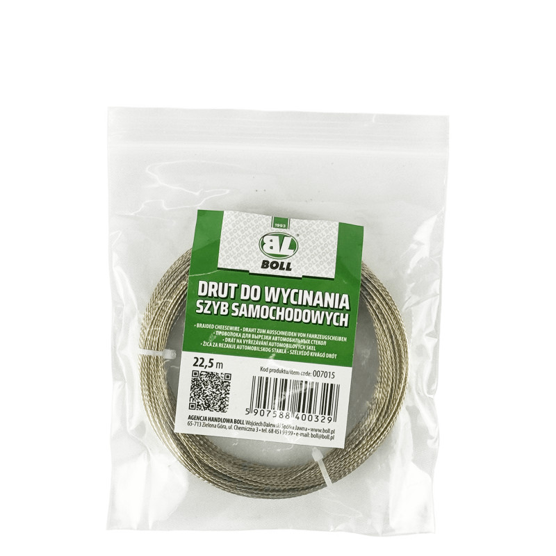 BOLL Проволока для вырезки автомобильных стекол 22,5м